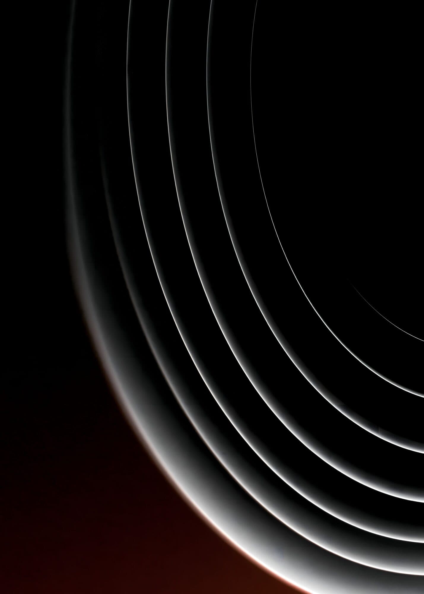 Orbital Horizon - Metal Poster by Obscura Design