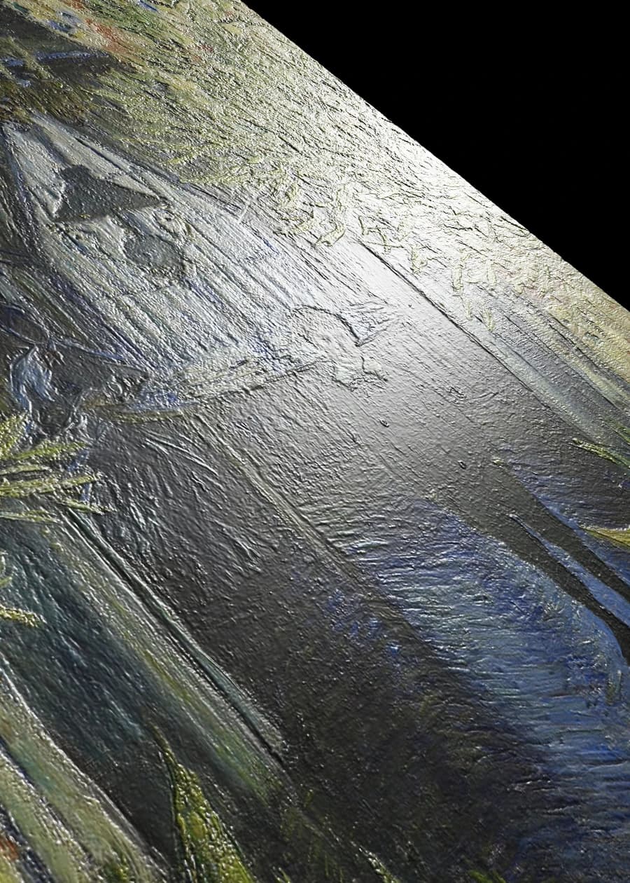 A Corner of the Apartment (1875) - FeelForm™ Tactile Surface