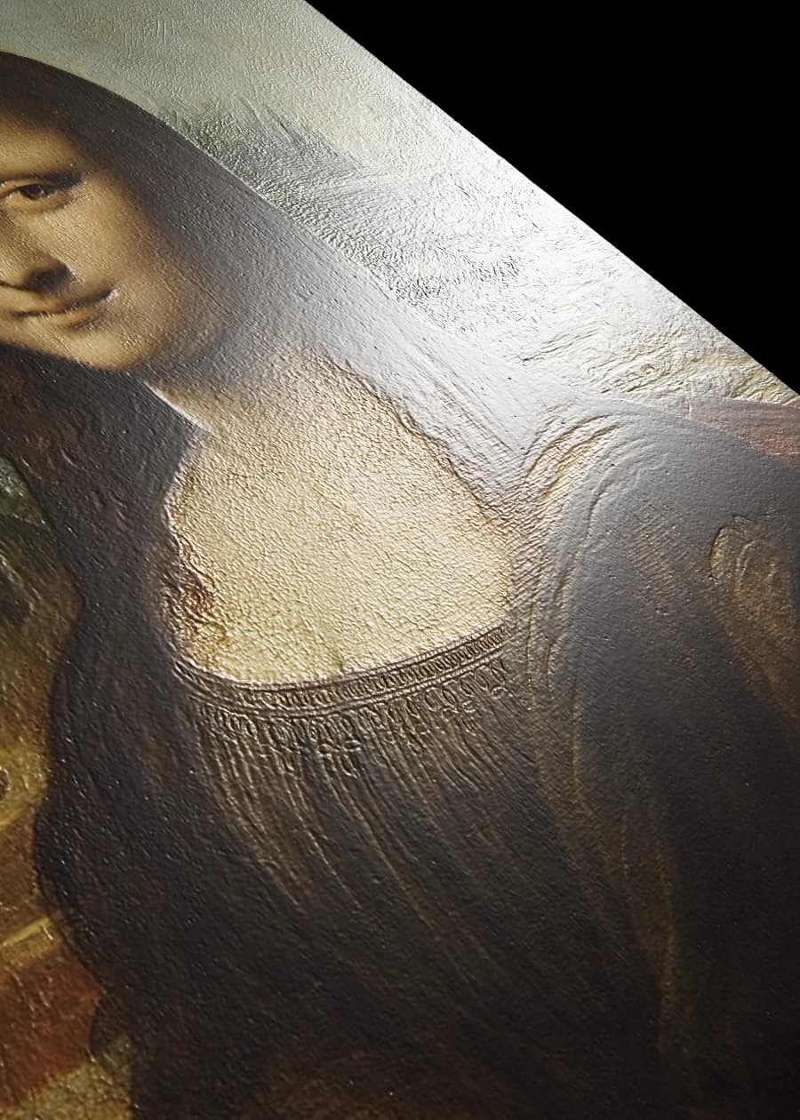 Mona Lisa - FeelForm™ Tactile Surface
