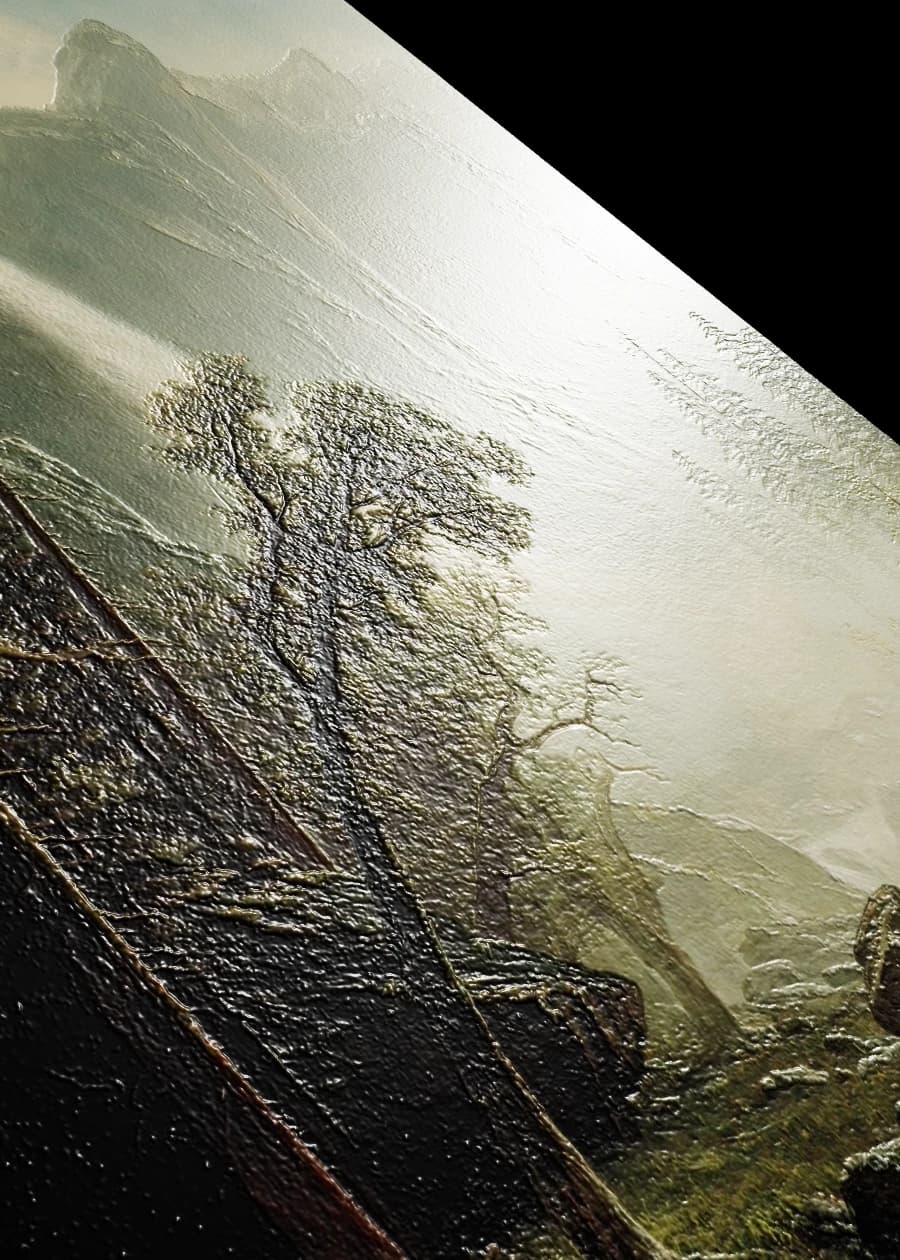Bridal Veil Falls - FeelForm™ Tactile Surface