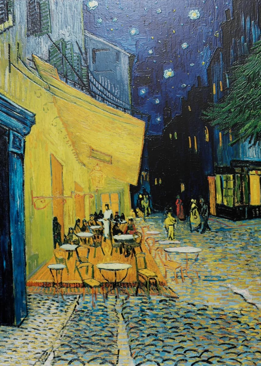 The Café Terrace at Night
