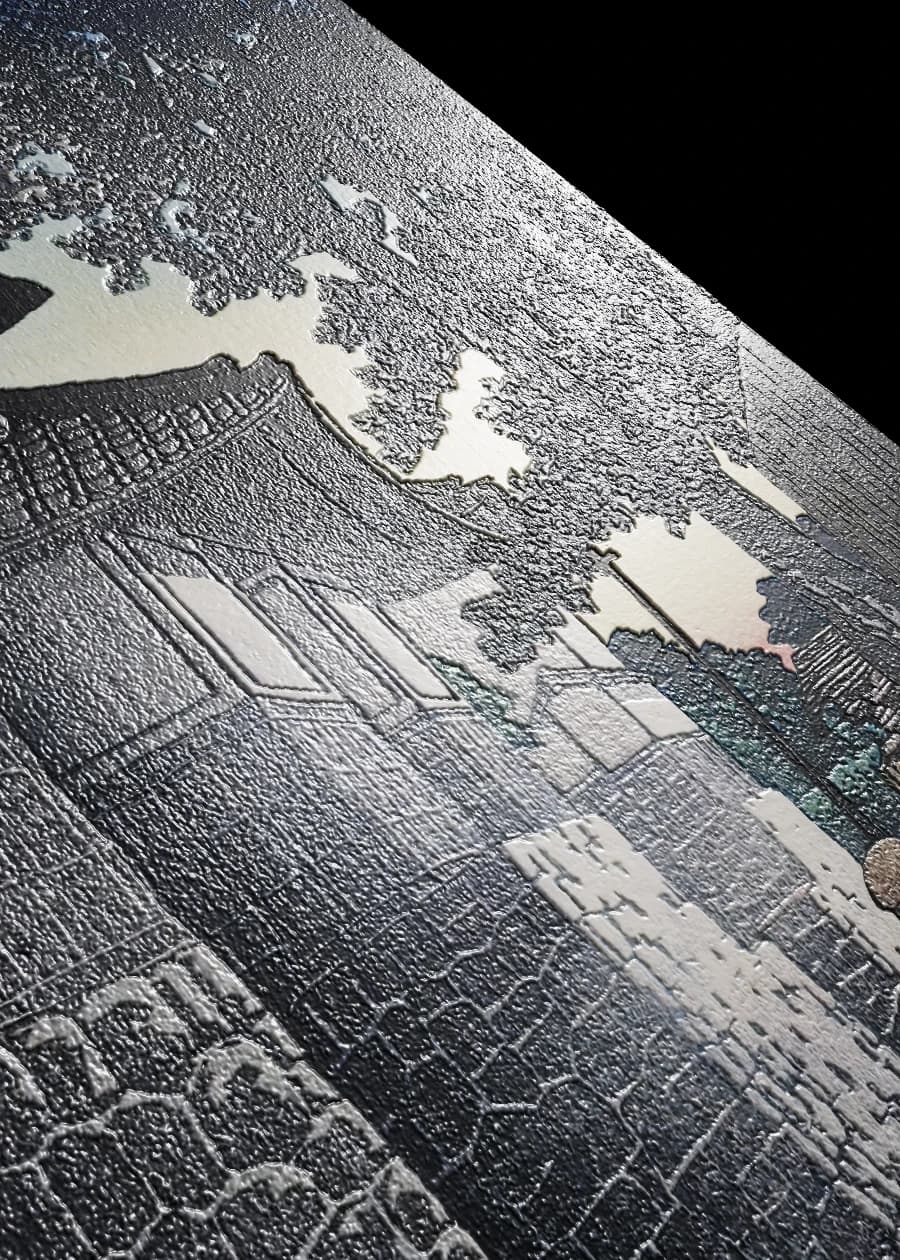 Evening at Kanazawa - FeelForm™ Tactile Surface