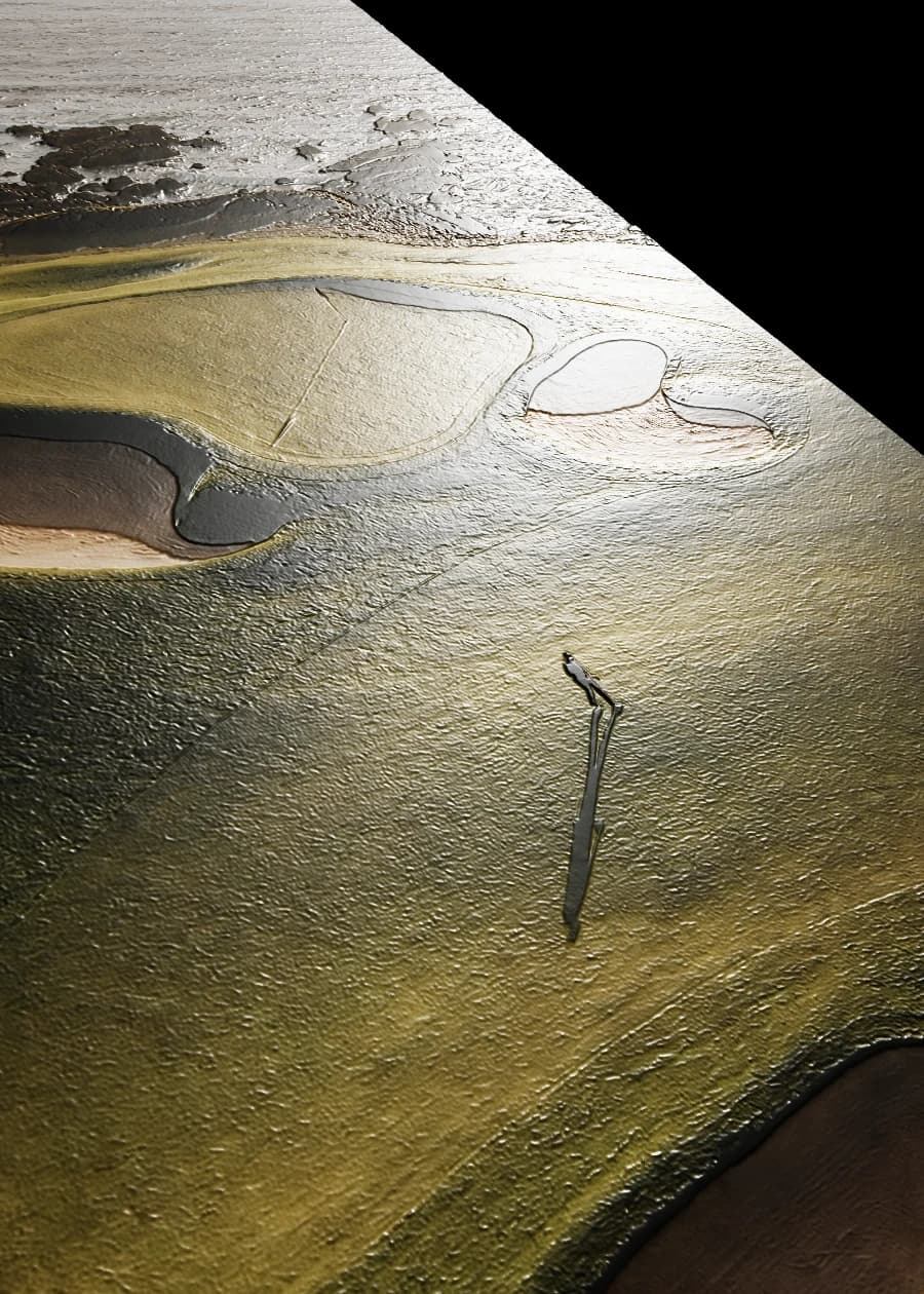 Coastal Fairway Solitude - FeelForm™ Tactile Surface