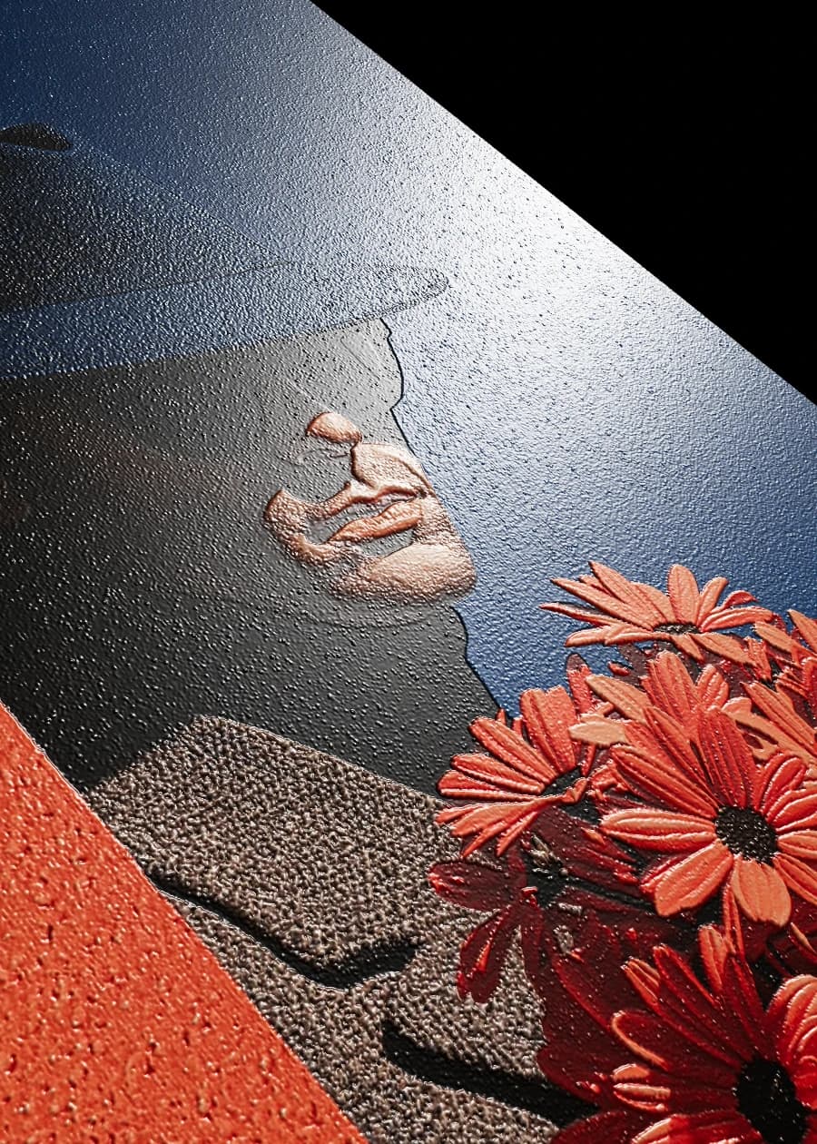 Private Bloom - FeelForm™ Tactile Surface