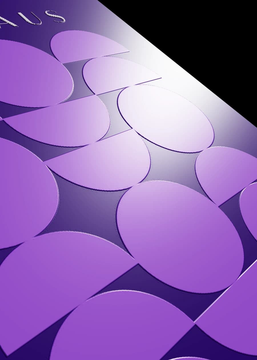 Violet Stack 1923 - FeelForm™ Tactile Surface