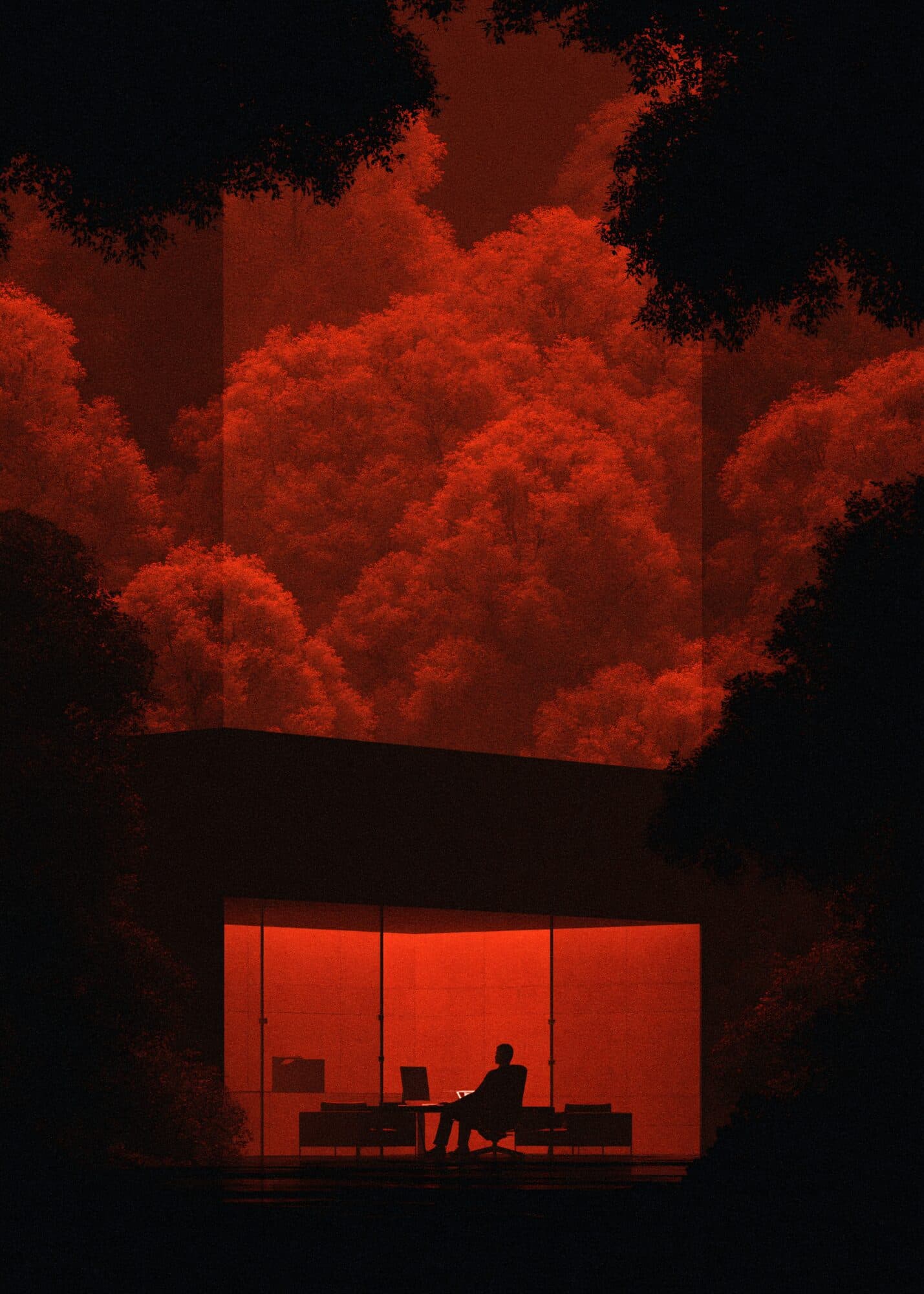 Silent Enclave - Metal Poster by Northform