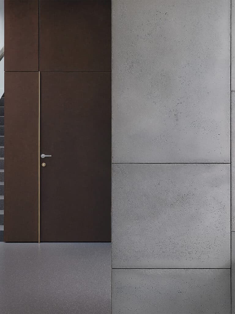 Architectural corridor mockup